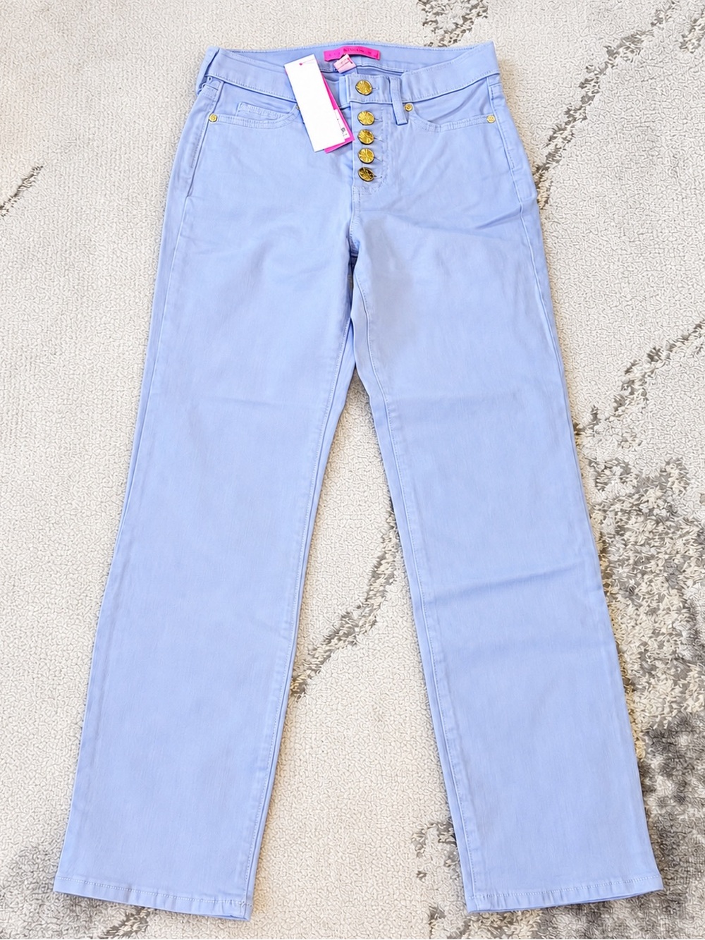 NWT Lilly Pulitzer South Ocean High Rise Sz 00